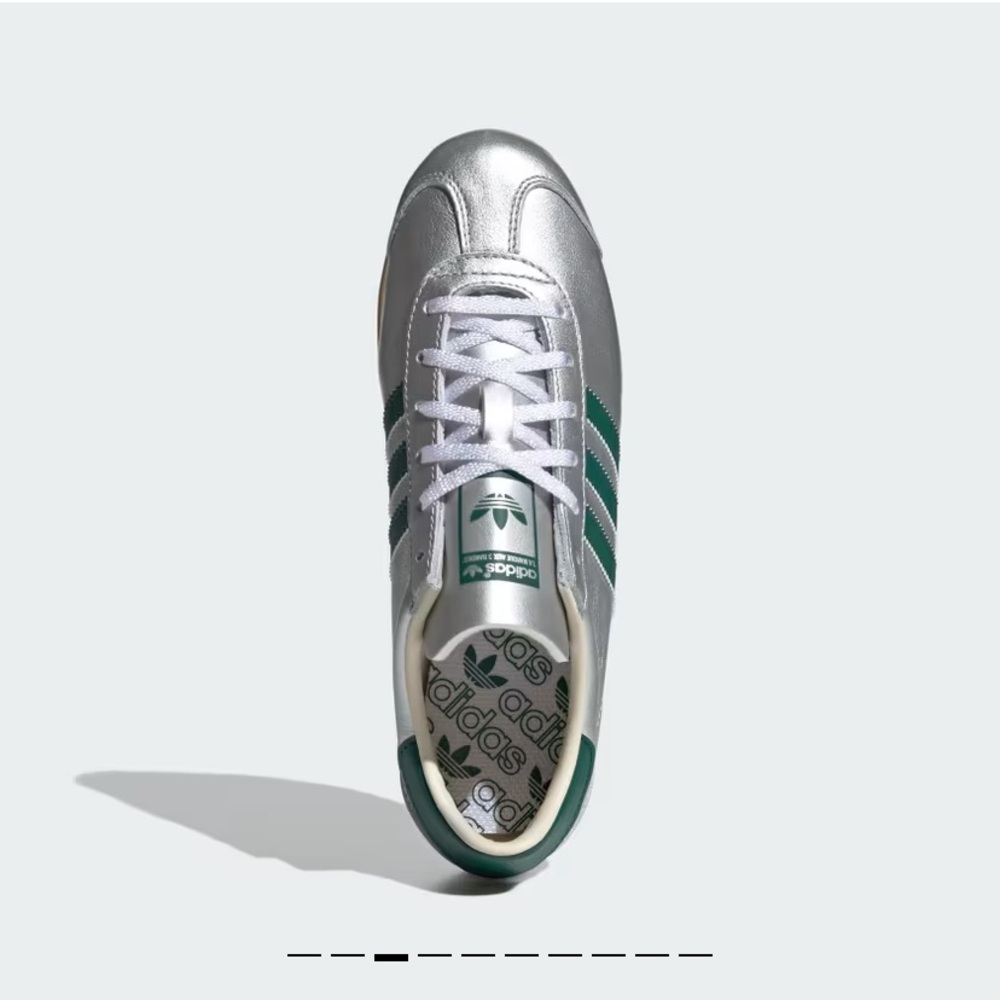 NIB adidas Silver and Green Country OG W 7.5 - Picture 4 of 7